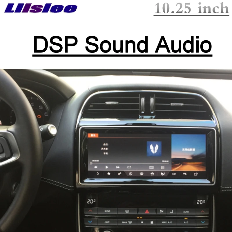 Для Jaguar XE XEL F-Pace X760~ NAVI LiisLee Автомобильный мультимедийный 10,25 'gps wifi Аудио CarPlay адаптер Радио Навигация