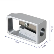 Высокое качество Дети цинковый сплав точилка для карандашей школьников мини Sharpener635