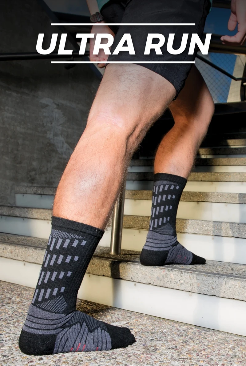 Injinji Toe socks ультра беговые без шоу Coolmax носки для бега с пятью пальцами мужские