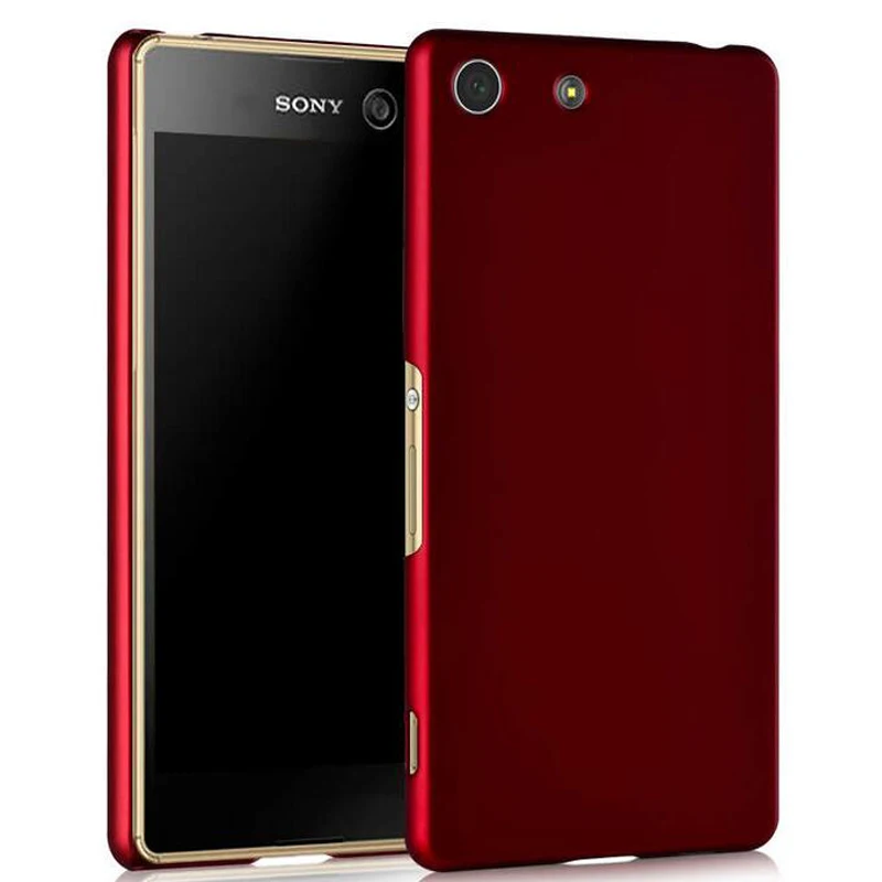 Thin Hard Case For Sony Xperia M5 Case Cover & Protective Glass On Sony  Xperia M5 Rugged Shell For Sony M5 E5603 E5606 E5633 - Mobile Phone Cases &  Covers - AliExpress