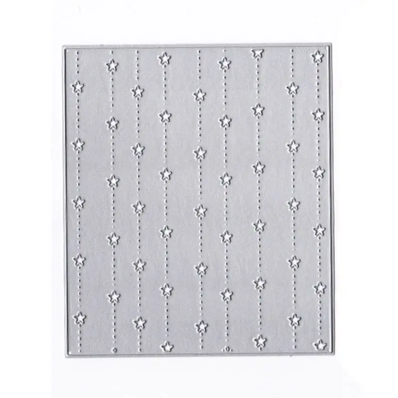 

Star Background Frame Metal Cutting Dies Stencil DIY Scrapbooking Album Stamp Paper Card Embossing Crafts Decor