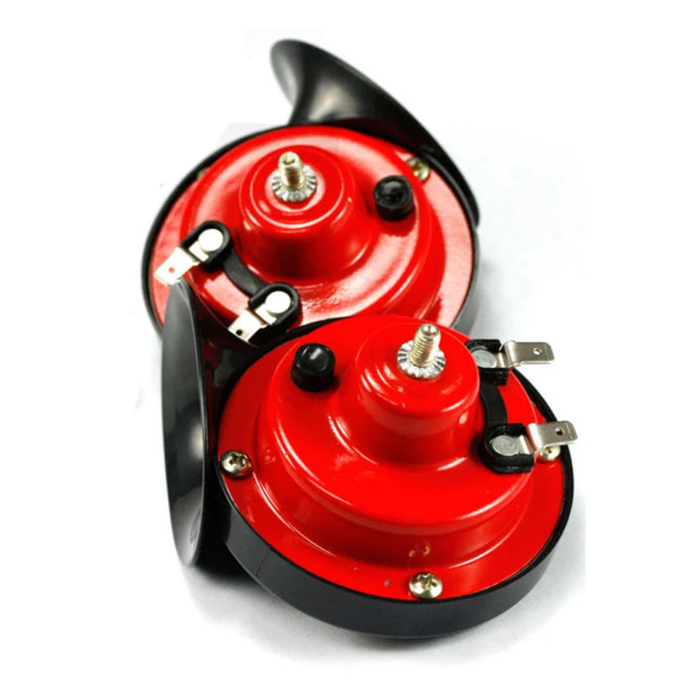12V NEW LOUD AIR HORN SET DUAL TONE CAR BIKE VAN BOAT SIREN TWIN LORRY HORNSin Multitone