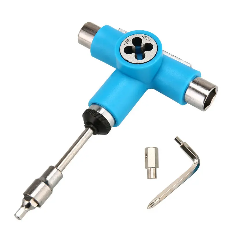 جديد لوح التزلج أدوات 1 قطعة الرول سكيت سكيت ضبط أداة L وجع Longboard الأسماك مجلس أدوات