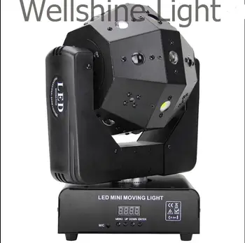 

Free Shipping New Model Led 3 in 1 moving head light with Strobe & Laser