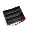 Plastic 3 Way 18650 Battery Storage Case Box Holder for 3x 18650 Batteries with Wire Leads ► Photo 1/4