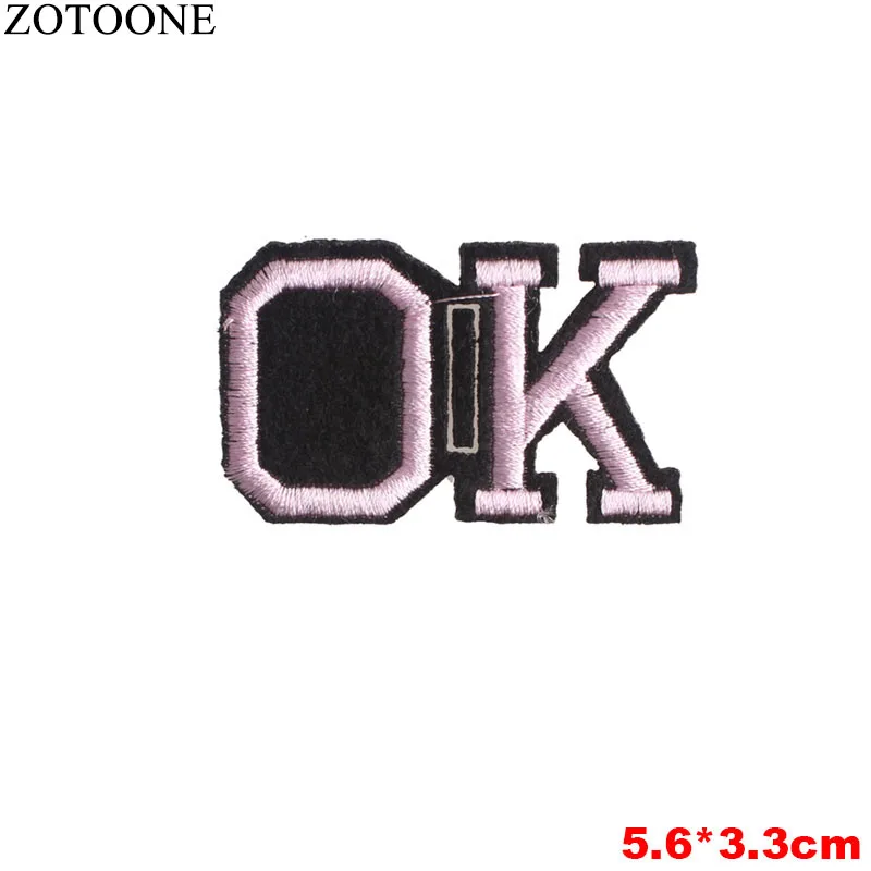 ZOTOONE вышивка патч для одежды кот череп космическая буква железная наклейка швейная аппликация для куртки обувь рюкзак значки C - Цвет: PE0754