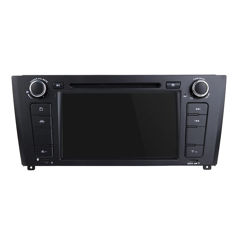 Cheap 7"1 Din Android 8.1 Quad Core Car Radio GPS Navi Car DVD Player For BMW 1 Serie E81 E82 E87 E88 I20 2004-2011 Head Unit BT Wifi 1