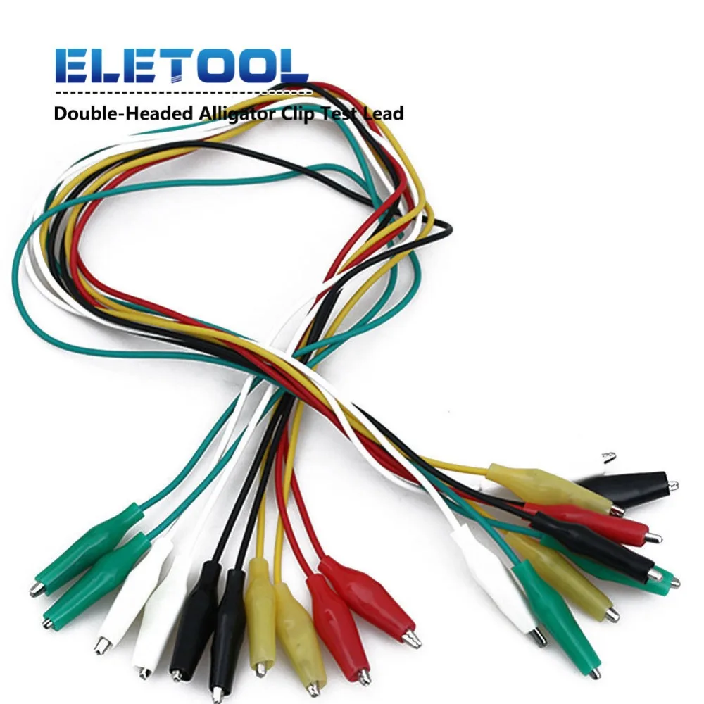 Business & Industrial 10pcs Doubleended Crocodile Clips Cable