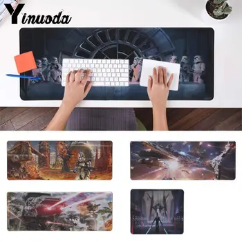 

Yinuoda Vintage Cool star wars battlefront Gamer Speed Mice Retail Rubber Mousepad Professional Gaming Mouse Pad Gamer desk mat