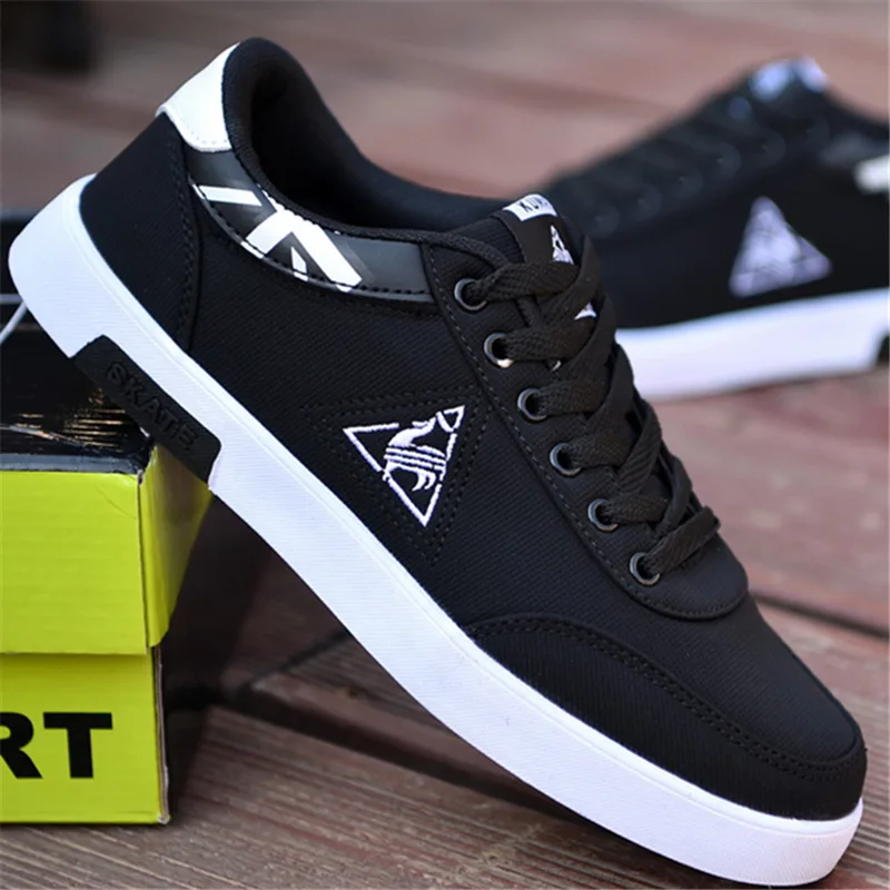 2018 European new brand adult cool shoes Lace up sneakers men high ...