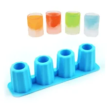 Горячее предложение, лоток для льда, форма для замораживания, силиконовая форма для мороженого, летняя форма для дома и бара, оценщики напитков