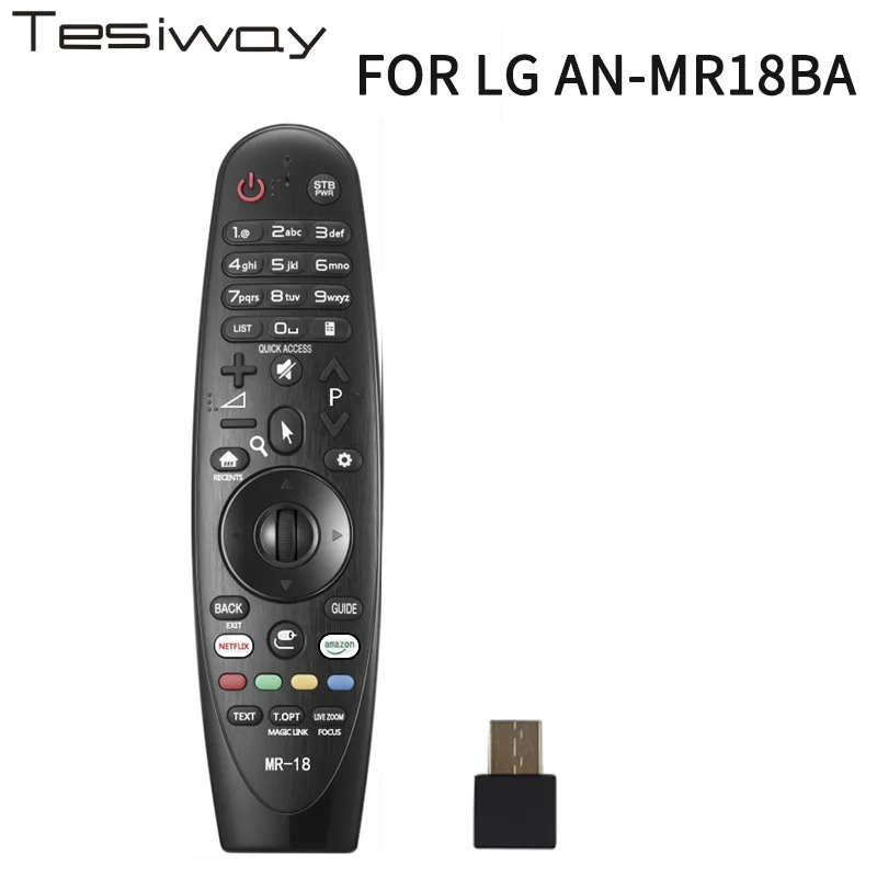 

Tesiway Remote FOR LG Magic Smart TV AN-MR18BA Remote FOR LG Universal Magic Remote Control Replacement With Internet Functions