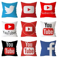 Modern Decorative Pillows Cover Youtube Throw Pillows Case Red Square Cushion Cover Home Decor Sofa Velvet