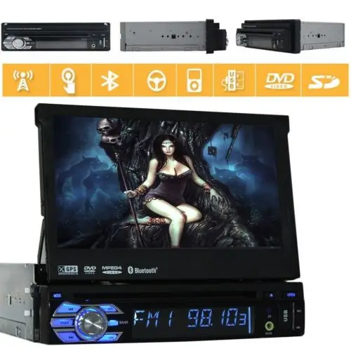 Perfect One 1 Din car styling Cassette DVD Player GPS Navigation Radio monitor Bluetooth 7 inch Car Radio gps Stereo USB SD touch screen 0 Perfect One 1 Din car styling Cassette DVD Player GPS Navigation Radio monitor Bluetooth 7 inch Car Radio gps Stereo USB SD touch screen 0