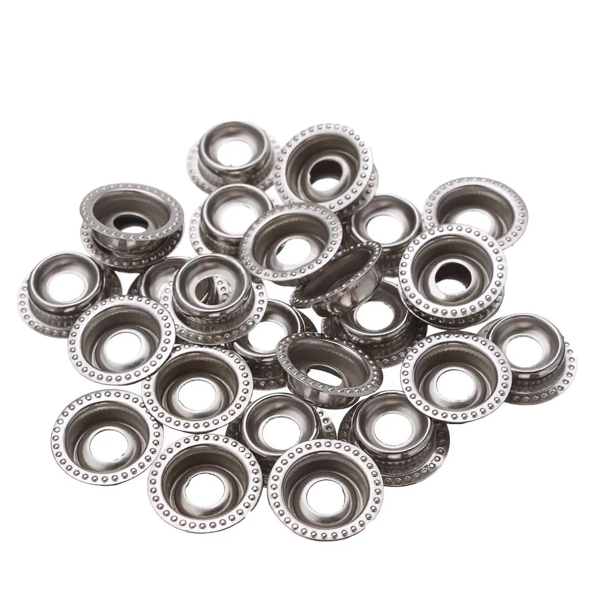 JX-LCLYL 30 Set 15mm Heavy Duty Snap Fastener Popper Press Stud Button + Fixing Tool Kit