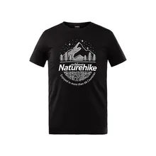 Naturehike унисекс уличные походные футболки спортивная футболка Дышащий короткий рукав Досуг Топ мягкая удобная тканевая футболка