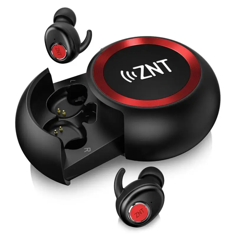 

ZNT New Mini BLuetooth Earphone Professional Wireless Earbuds Stereo In Ear Bluetooth 5.0 Waterproof Wireless Ear Buds Earphone
