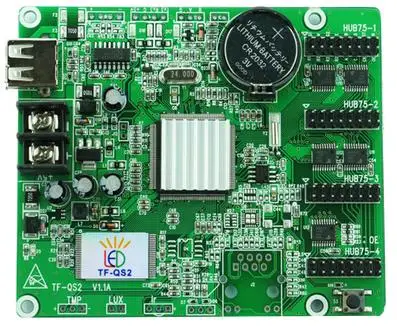 

TF-QS2 USB Full color asynchronous LED control card supports 256*128 512*64 comes with 4*HUB75