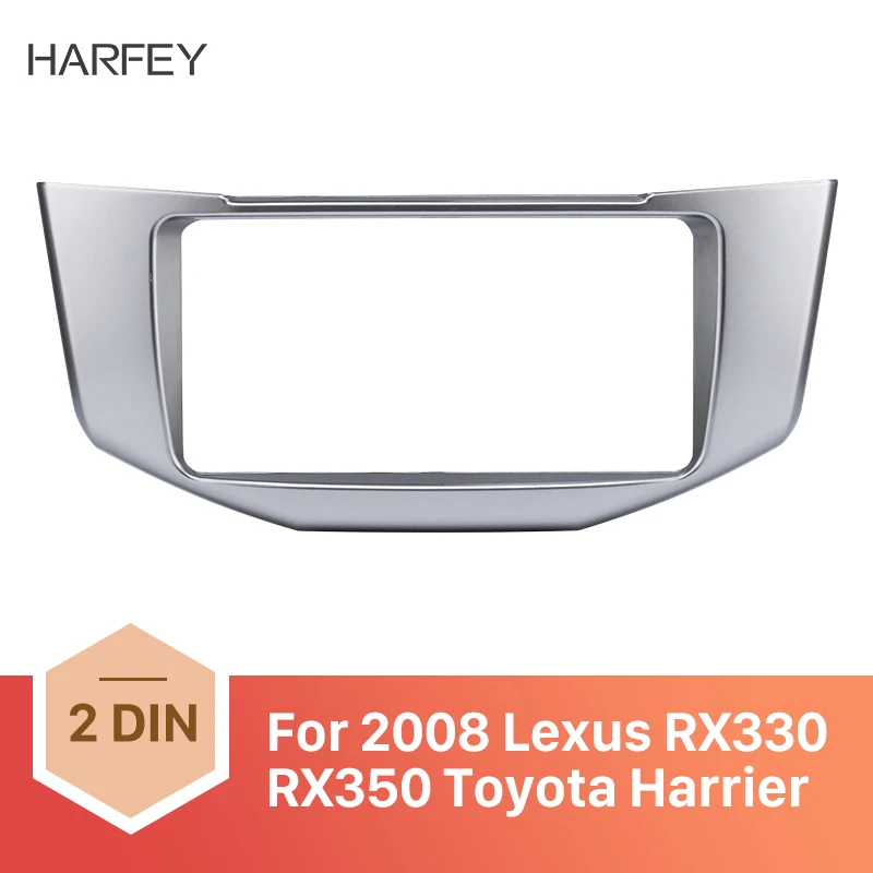 Автомобильная радиоустановка Harfey 2Din для 2003 2004 2005 2006 2010 Lexus RX330 RX350 Toyota Harrier DVD рамка