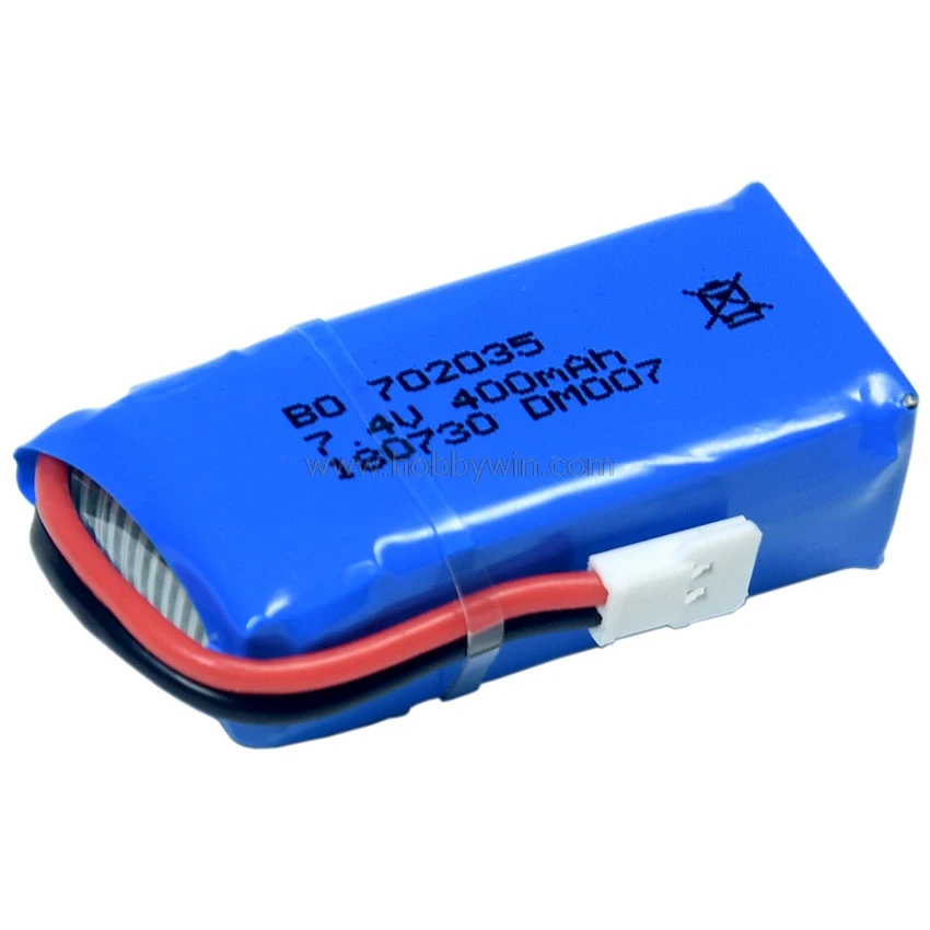 7 4 V 2S 400mAh 25C LiPO батарея walkera вилка для DM007 RC модель самолета Lipolymer мощность|Детали и