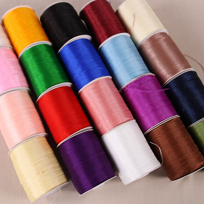 

(20Meters/Lots) 3mm Sheer Chiffon Organza Ribbons Wedding Christmas Decoration Gift Wrapping Ribbons