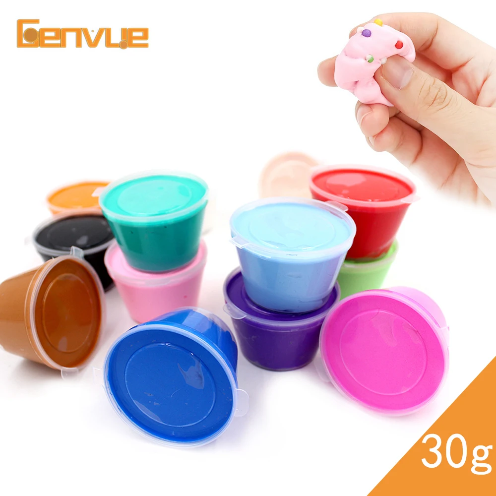 

Funny Box DIY Cotton Fluffy Cloud Slime Clay 3D Beads Floam Charms Slime Supplies Antistress Polymer Plasticine Craft Mud Toy
