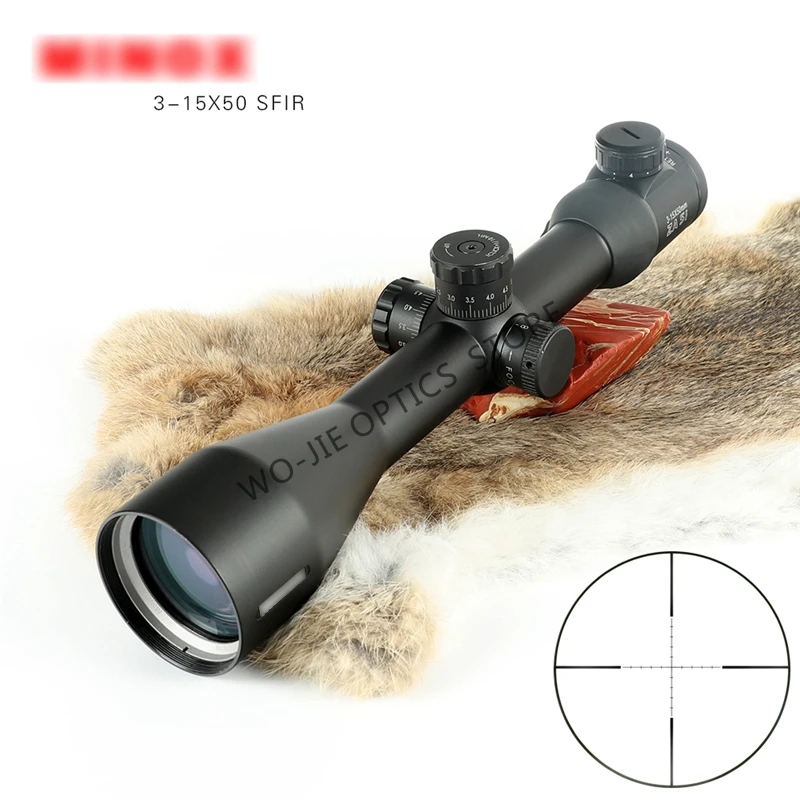 

Hunting Optic 3-15X56 Long Range Riflescope Side Wheel Parallax Optic Sight Rifle Scope Hunting Scopes Sniper Luneta Para Rifle