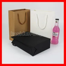 100 шт/лот) 10 размеров высокое качество черный, белый, коричневый обувь коробка сумка для покупок одежды