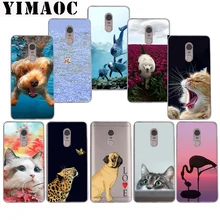 

YIMAOC Colorful cute cat Painted Soft Case for Xiaomi Mi a1 a2 f1 6 8 lite se mix 2s Redmi 5 6 6a S2 Plus 5A Note 5 6 Pro 4 X