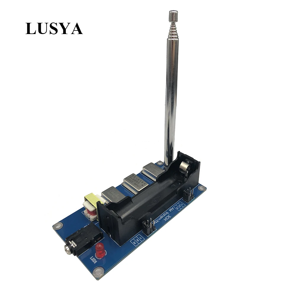 

Lusya DIY 3-channel AM transmitter 1MHZ 3MHZ 5MZH with antenna for radio receive player transmitter without battery T0098