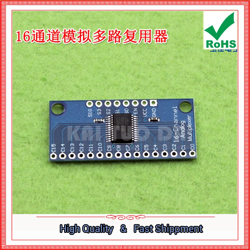 CD74HC4067 высокоскоростной 16-канальный аналоговый мультиплексор CMOS
