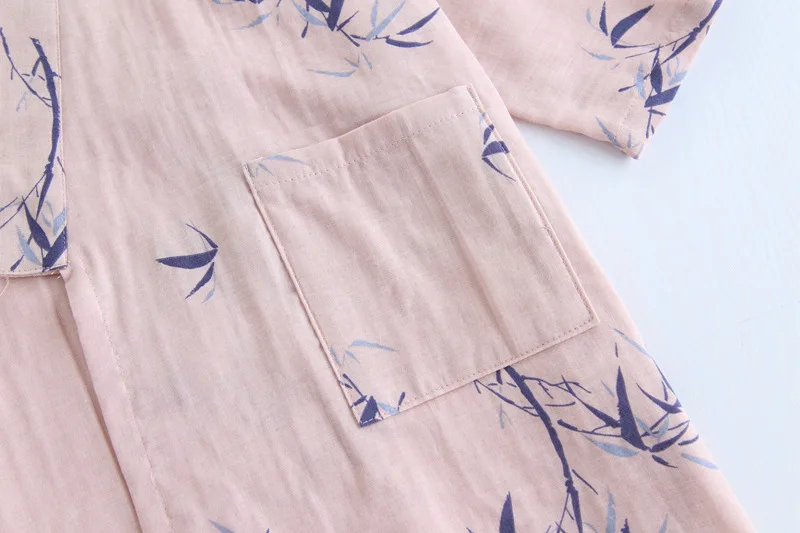 women summer kimono pajamas set (4)
