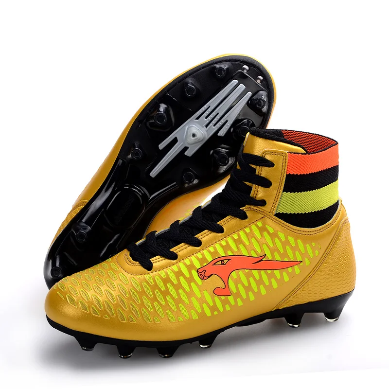 botas de futbol con tobillera niño