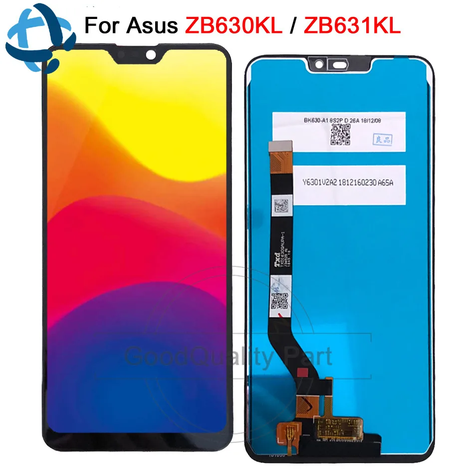 

100% Tested 6.26''For Asus Zenfone Max Pro ( M2 ) ZB631KL / ZB630KL Full LCD DIsplay Touch Screen Digitizer Assembly replacment