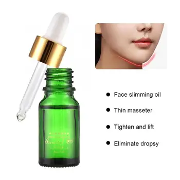 

10ml Natural Face Slimming Essential Oil V-shape Skin Tighten Lift Facial Shaping Face Care