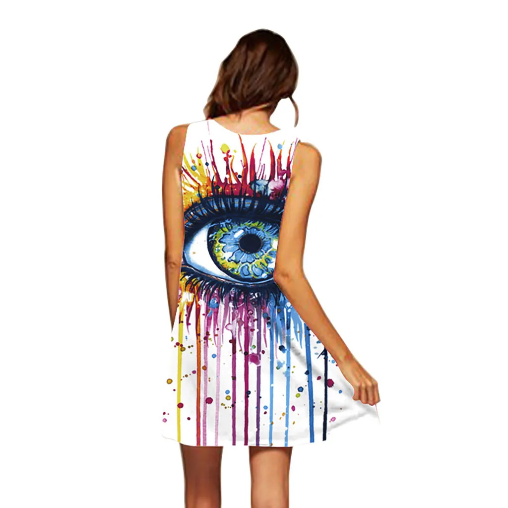 Big eye shirt dress Clearance