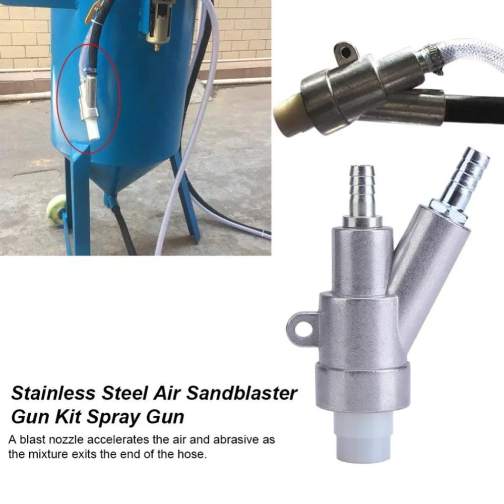 Air Sandblaster Sandblasting Gun Kit For Rust Remove Sandblast