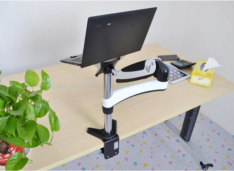 Gas Spring desktop Laptop Holder Arm Aluminum