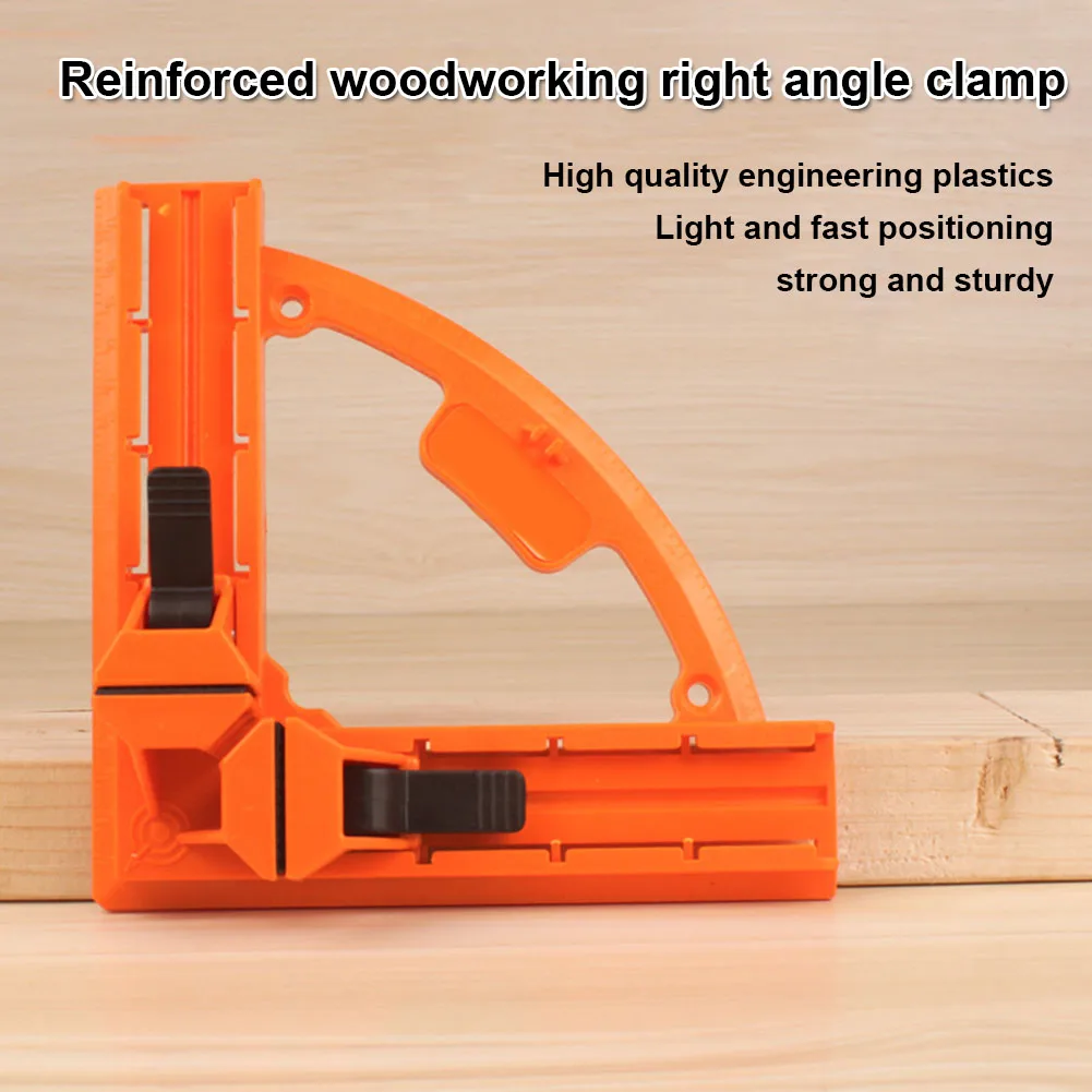 Деревообрабатывающая линейка 90 градусов прямоугольный фоторамка Быстрый угловой квадратный зажим JDH99