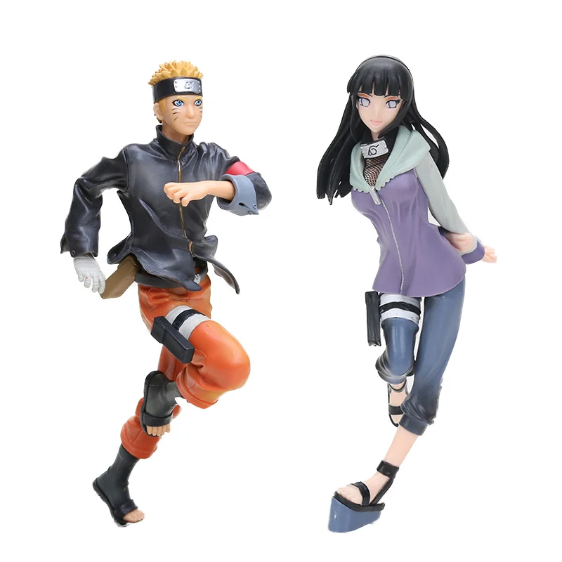 Naruto Shippuden Uzumaki Gals Hyuuga Hinata Figurine Naruto Haruno Sakura Haruno Sakura PVC Figures Action Collection Model Doll