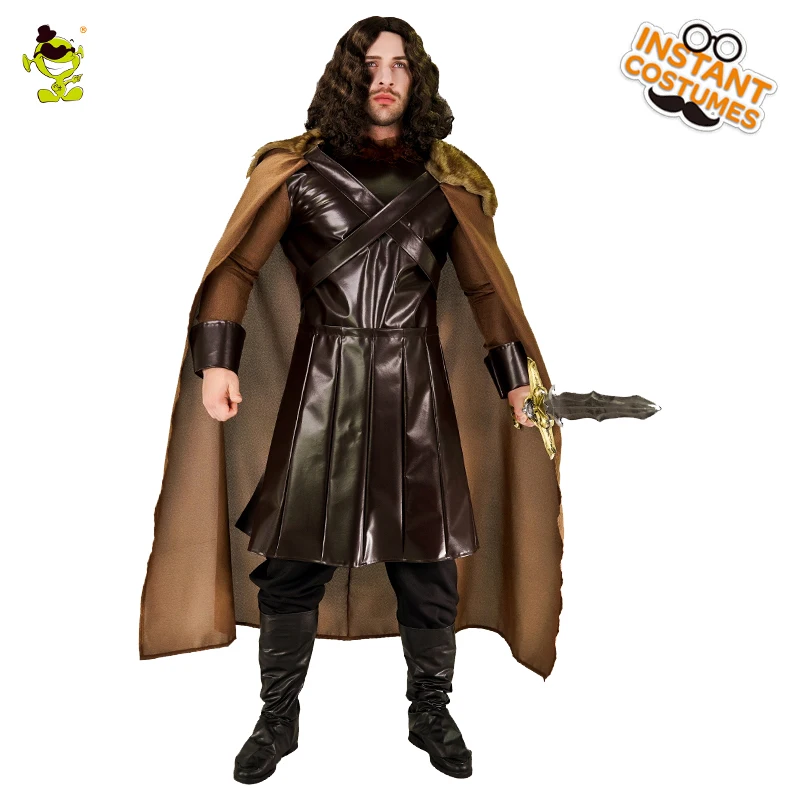 

Deluxe Medieval North Power Warrior Costume Role Play Party Halloween Warrior Party Adult Men's Party Costumes