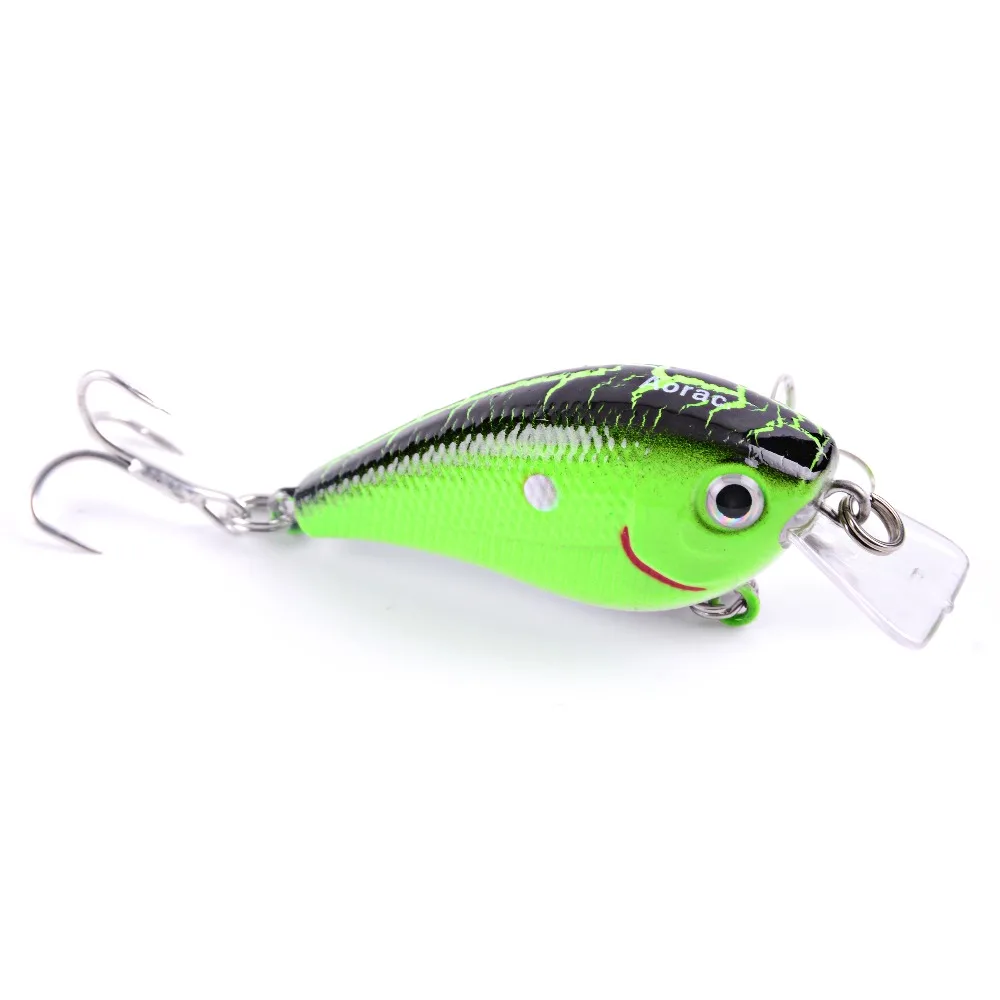 

1PC 6.1g 5.6cm Crank Fishing Lures Crankbaits Artificial Wobblers Slow Sinking Lifelike Hard Baits For Carp Isca Pesca Lure