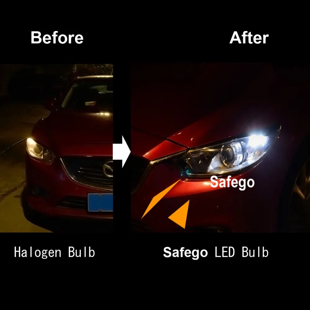 Safego 30 шт. W5W LED T10 5 SMD 5050 12 в супер белые Сменные лампы для салона автомобиля чтения