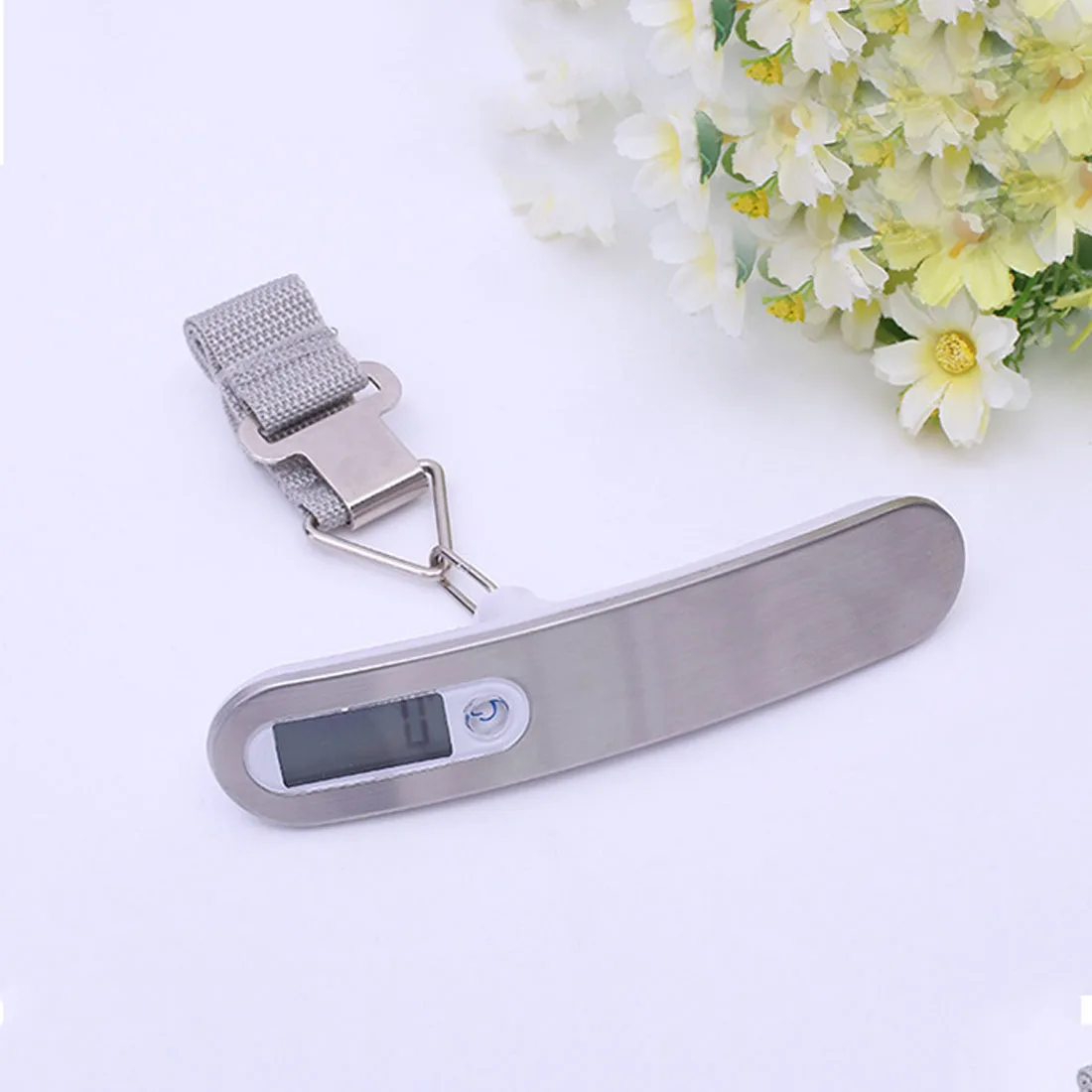 

1pc Portable 50KG/10g Digital Luggage Scale LCD Electronic Hanging Pocket Scale Weight Balance Data Hold Tare scale