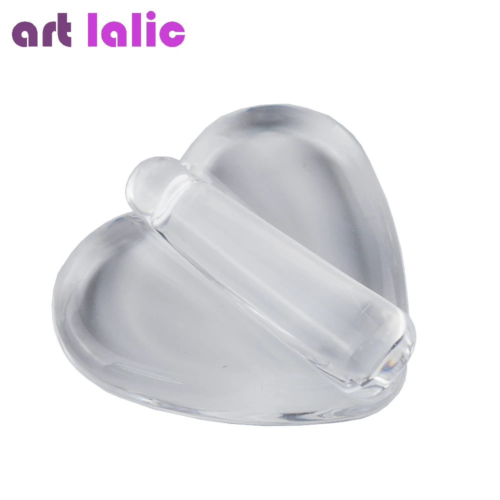 Artlalic основа Сердца Профессиональная тисненая форма инструменты для ногтей металлический каркас Гибка акриловый прозрачный радиан бар ногтей художественное оборудование