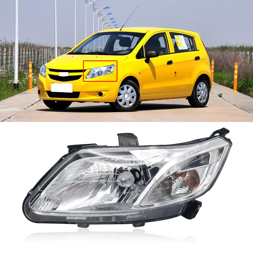 

CAPQX For Citroen Elysee 15-17 Front Bumper HeadLight Headlamp Driving Light Day Lamp Bright Wateproof Headlight Head Lamp