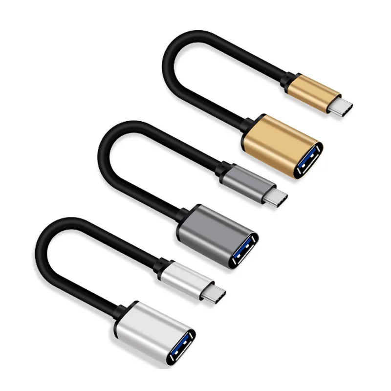 Metal USB C 3.1 Type Male To 3.0 Female OTG Data Sync Converter Adapter Cable High Speed | Электроника