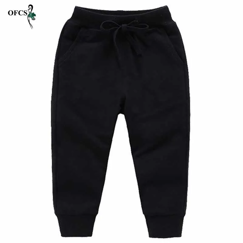 Girls Pants Boys Pants Girls Trousers Kids Pants Spring Boy's Pants Candy Color Girl's Sports Trousers Fall Sweatpants Autumn Teenage Children Active Clothing 2-12Y