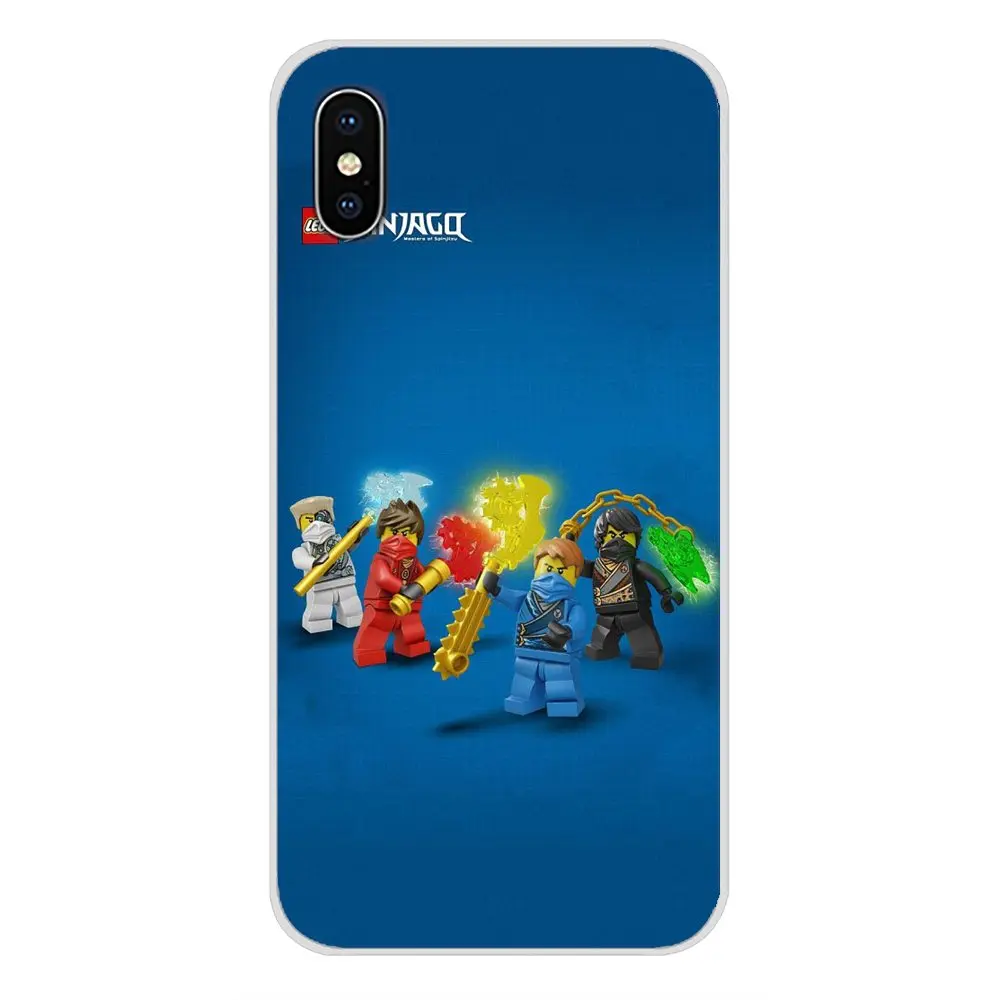 Lego ninjago kai для Xiaomi Mi6 A1 5X 6X Redmi Note 5 5A 4X 4A 4 3 Plus Pro pocophone F1 аксессуары чехлы
