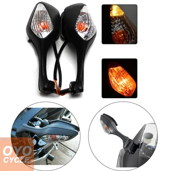 

Motorcycle Racing LED Turn Signals Rearview Side Rear View Mirror Accessories For Honda CBR1000RR 2008-2013 VFR 1200 2010-2012